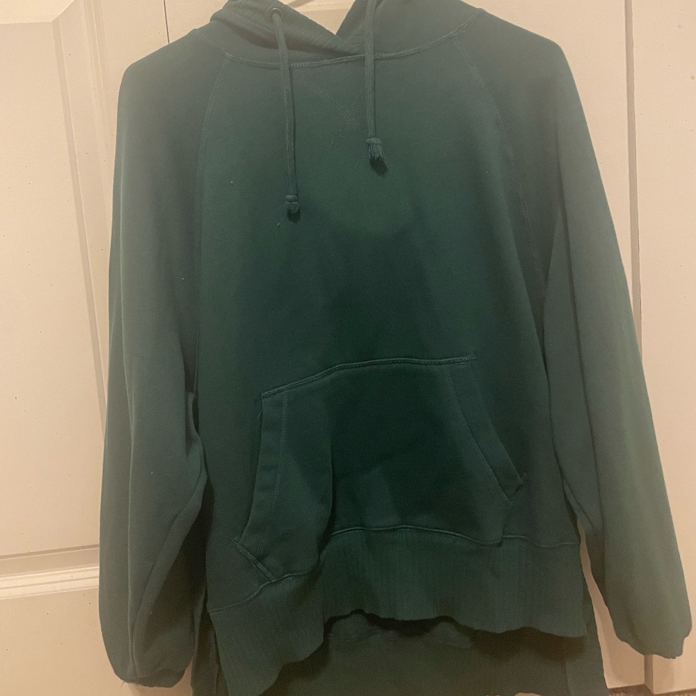 Green sweatshirt